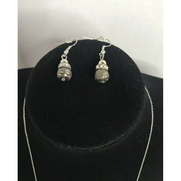 Gorgeous Mulitcolored Beaded Necklace With Crystals Heavy NICE - Picture 2 of 4